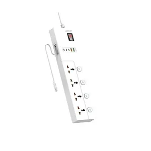 چندراهی برق گرین لاین مدل GS-800 با 4 پریز و 5 پورت USB - angle 6
