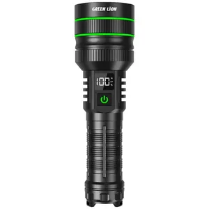 چراغ قوه دستی گرین لاین مدل GNHR3000LMBK با نور مهتابی و قابلیت شارژ سریع - angle 1
