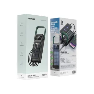 Green Solar Max 30000mAh Power Bank - angle 6