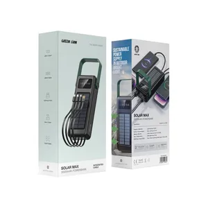 Green Solar Max 30000mAh Power Bank - angle 5