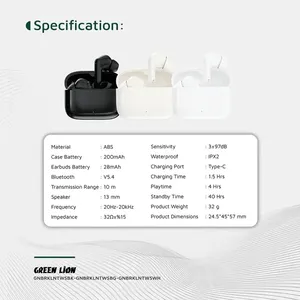 هدفون بلوتوثی گرین لاین مدل Brooklyn با کیفیت صدای HiFi و طراحی مقاوم - angle 9