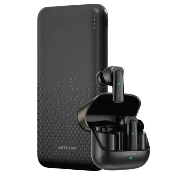 هدفون بلوتوثی گرین لاین مدل ROME AND EARBUDS با پاوربانک 10000