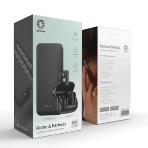 هدفون بلوتوثی گرین لاین مدل ROME AND EARBUDS با پاوربانک 10000 - angle 4