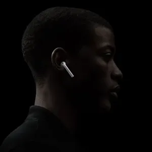 هدفون بلوتوثی اپل AirPods نسل جدید با طراحی ارگونومیک و کیفیت صدای بالا - angle 16