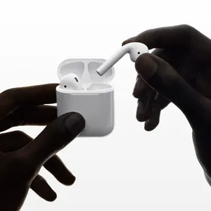 هدفون بلوتوثی اپل AirPods نسل جدید با طراحی ارگونومیک و کیفیت صدای بالا - angle 11