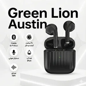 هدفون بی سیم گرین لاین مدل SAN AUSTIN LONG با قابلیت نویز کنسلینگ - angle 6
