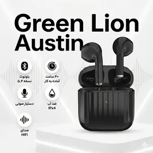 هدفون بی سیم گرین لاین مدل SAN AUSTIN LONG با قابلیت نویز کنسلینگ - angle 5