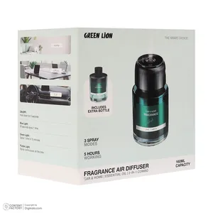 خوشبوکننده خودرو گرین لاین مدل 2in1 با رایحه Fresh Air - حجم 160 میلی لیتر - angle 13