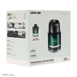 خوشبوکننده خودرو گرین لاین مدل 2in1 با رایحه Fresh Air - حجم 160 میلی لیتر - angle 14