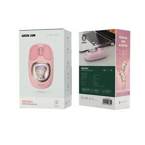 ماوس بی سیم گرین لاین مدل MOOSH با طراحی شیک و قابلیت اتصال چندگانه - angle 9