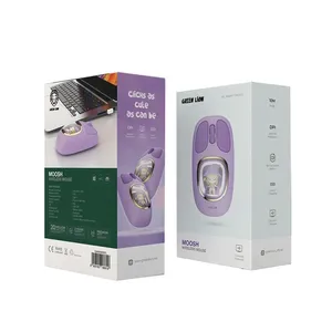ماوس بی سیم گرین لاین مدل MOOSH با طراحی شیک و قابلیت اتصال چندگانه - angle 14