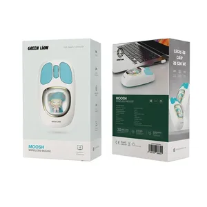 ماوس بی سیم گرین لاین مدل MOOSH با طراحی شیک و قابلیت اتصال چندگانه - angle 8