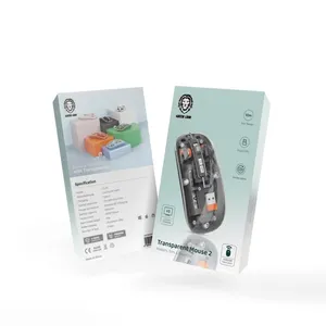 ماوس بی سیم گرین لاین مدل Transparent Mouse 2 با طراحی شفاف و ارگونومیک - angle 16