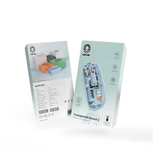 ماوس بی سیم گرین لاین مدل Transparent Mouse 2 با طراحی شفاف و ارگونومیک - angle 13