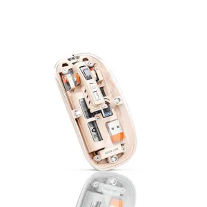 ماوس بی سیم گرین لاین مدل Transparent Mouse 2 با طراحی شفاف و ارگونومیک - angle 11