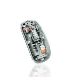ماوس بی سیم گرین لاین مدل Transparent Mouse 2 با طراحی شفاف و ارگونومیک - angle 18