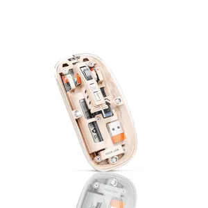 ماوس بی سیم گرین لاین مدل Transparent Mouse 2 با طراحی شفاف و ارگونومیک - angle 12