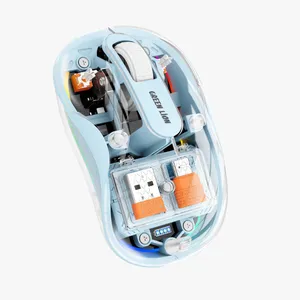 ماوس بی سیم گرین لاین مدل Turtle با قابلیت اتصال همزمان به 3 دستگاه - angle 9