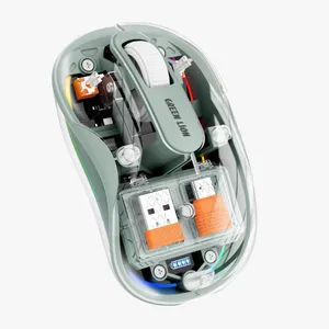 ماوس بی سیم گرین لاین مدل Turtle با قابلیت اتصال همزمان به 3 دستگاه - angle 13