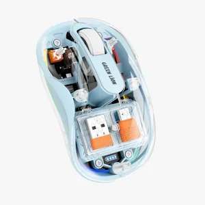 ماوس بی سیم گرین لاین مدل Turtle با قابلیت اتصال همزمان به 3 دستگاه - angle 10