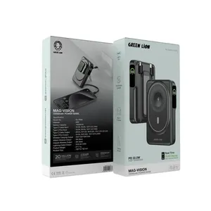 پاور بانک گرین لاین مگ سیف مگ ویژن 10000 میلی آمپر ساعت - angle 5