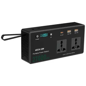 پاور استیشن گرین لاین GNVTMTE27PBBK با ظرفیت 27000 میلی آمپر ساعت - angle 3