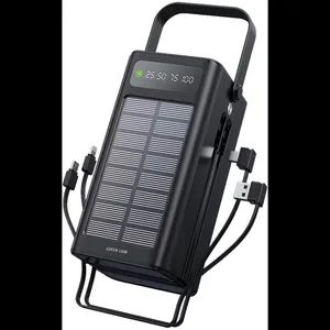 پاوربانک گرین لاین GL-PX50 با ظرفیت 60000 میلی‌آمپر ساعت و پنل خورشیدی - angle 6