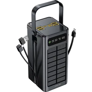 پاوربانک گرین لاین GL-PX50 با ظرفیت 60000 میلی‌آمپر ساعت و پنل خورشیدی - angle 2