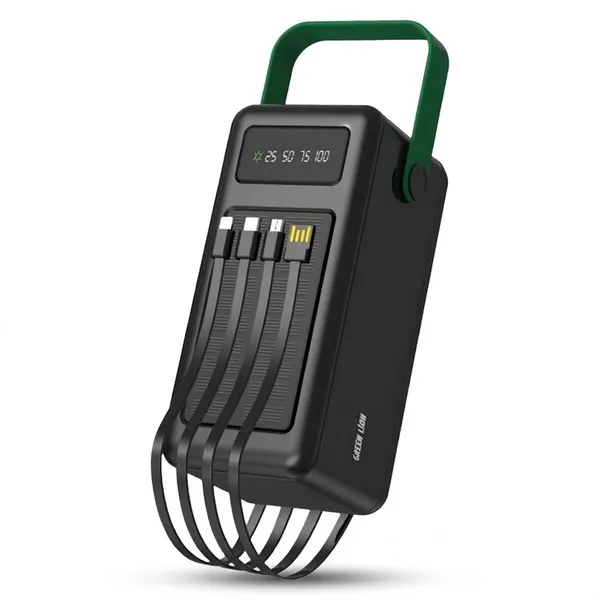 پاوربانک گرین لاین مدل Solar Max GL-P974 با ظرفیت 80000 میلی آمپر ساعت