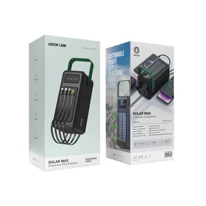 پاوربانک گرین لاین مدل Solar Max GL-P974 با ظرفیت 80000 میلی آمپر ساعت - angle 10