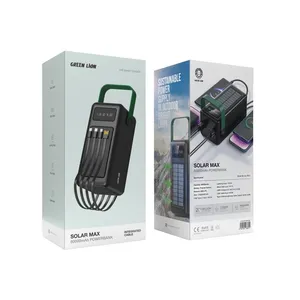 پاوربانک گرین لاین مدل Solar Max GL-P974 با ظرفیت 80000 میلی آمپر ساعت - angle 9