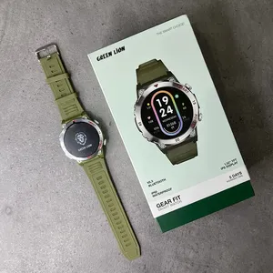 ساعت هوشمند 1.52 اینچی گرین لاین مدل GEAR FIT با بند سیلیکونی - angle 10