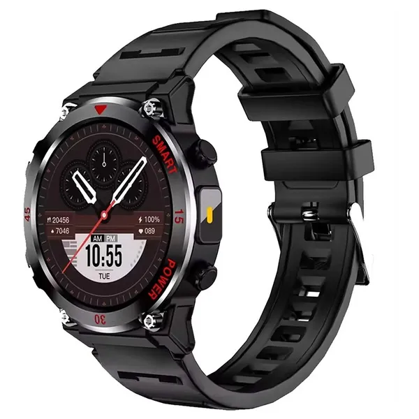 ساعت هوشمند 1.52 اینچی گرین لاین مدل GEAR FIT با بند سیلیکونی