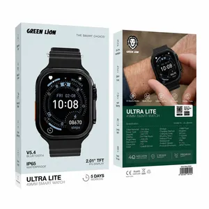 ساعت هوشمند 49 میلی متری گرین لاین مدل ULTRA LITE GL-SWA64 با بند سیلیکون - angle 7