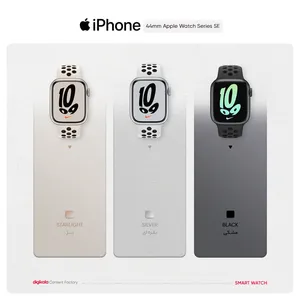 ساعت هوشمند اپل واچ SE 44mm با بند سیلیکونی نایکی - angle 13