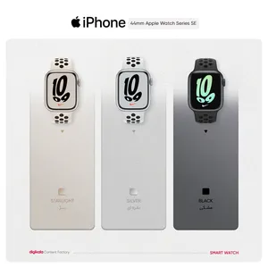 ساعت هوشمند اپل واچ SE 44mm با بند سیلیکونی نایکی - angle 14