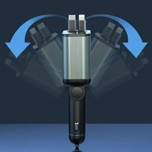 شارژر فندکی گرین لاین Retractable 90W با قابلیت شارژ سریع - angle 7
