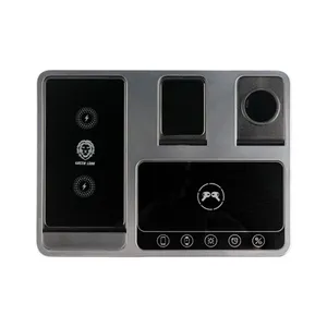 شارژر رومیزی بی سیم گرین لاین مدل Wireless-Ch Station 4 in 1 - angle 2