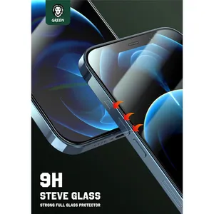 Steve model green screen protector suitable for Apple iPhone 13 / 13 Pro - angle 26