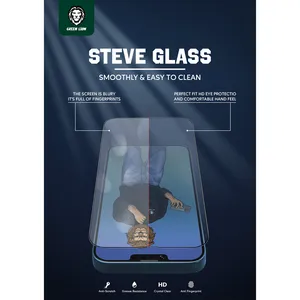 Steve model green screen protector suitable for Apple iPhone 13 / 13 Pro - angle 7