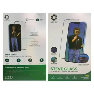 Steve model green screen protector suitable for Apple iPhone 13 / 13 Pro - angle 20