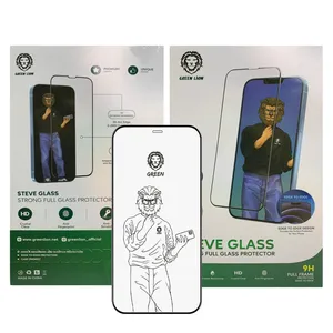 Steve model green screen protector suitable for Apple iPhone 13 / 13 Pro - angle 21