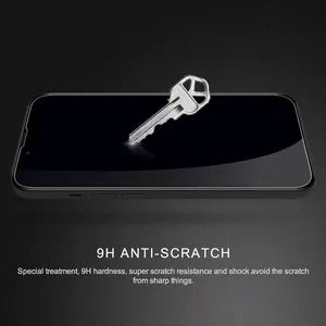 Steve model green screen protector suitable for Apple iPhone 13 / 13 Pro - angle 55