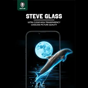 Steve model green screen protector suitable for Apple iPhone 13 / 13 Pro - angle 4