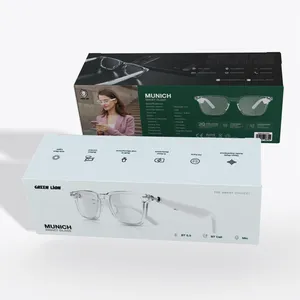عینک هوشمند گرین لاین مدل HAMBURG با لنز UV400 و قابلیت مکالمه - angle 3
