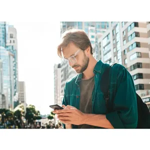 عینک هوشمند گرین لاین مدل HAMBURG با لنز UV400 و قابلیت مکالمه - angle 6