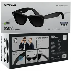 عینک هوشمند گرین لاین مدل RAYNA GL-SG24 GNRYNSGLSBK با فناوری AI و دوربین 8 مگاپیکسلی - angle 16